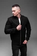 Бомбер кашеміровий R.A. Black Cashmere XL чорний 1927-XL - зображення 5