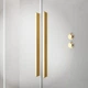 Шторка на ванну Furo Gold PND II двері 888Lx1500 золото/прозоре 10109888-09-01L (TM Radaway) - изображение 3