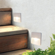 Светильник светодиодный настенный, LED бра STEP 3W WHITE 4200K 90x120x12 220V IP65 - изображение 6