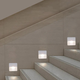 Светильник светодиодный настенный, LED бра STEP 3W WHITE 4200K 90x120x12 220V IP65 - изображение 9