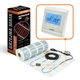 Комплект теплого пола под плитку нагревательный мат Therm FEP-200 300W с программируемым терморегулятором белым 1,5 м² - изображение 1