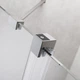 Душові двері RADAWAY Furo Brushed Nickel DWD 160 см скло прозоре 10108438-91-01+10111392-01-01 - зображення 7
