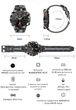 Smart Watch смарт часы мужские круглые черные стальной корпус с шагомером и пульсометром смартчасы наручные Bluetooth Modfit Combat - изображение 4