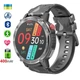 Умные часы смарт мужские круглые черные со звонком Smart Watch с украинским языком многофункциональные Modfit Sniper Pro Black-Silver 41 мм - изображение 4