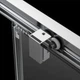 Душові двері Premium Plus DWJ 1150x1900 хром/прозоре 33306-01-01N (TM Radaway) - изображение 6