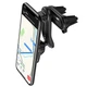 Автотримач Hoco CA68 Sagittarius series double air Outlet magnetic Black - зображення 3