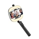Кольцевая лампа Hoco LV03 Plus Showfull fill light live broadcast holder Black - изображение 2