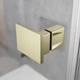 Душові двері RADAWAY Essenza Brushed Gold DWJ 110 см 1385015-99-01R - зображення 7