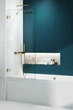 Шторка на ванну Essenza Pro Gold PNJ II 800x1500 золото/прозоре 10101080-09-01 (TM Radaway) - изображение 1