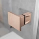 Душові двері RADAWAY Essenza Brushed Copper DWJ 130 см 1385017-93-01L - зображення 7