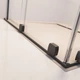 Душові двері RADAWAY Furo SL Brushed GunMetal DWJ 110 см праві скло прозоре 10307572-92-01R+10110530-01-01 - зображення 6