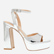 Sandały damskie Steve Madden Transpire SM11002901 39 Srebrne (8720857311662) - obraz 1