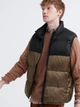 Теплый жилет мужской Uniqlo 742532701 S Коричневый (1159798727) - изображение 1