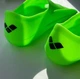 Короткие тренировочные ласты для бассейна Arena POWERFIN (95218-065-37-38) 37-38 зеленый - изображение 3