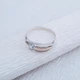 Серебряное кольцо с золотой пластиной Идеал 17 р - изображение 3