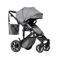 Коляска 4 в 1 (з автокріслом, Isofix) до 22кг сірий FreeON ZEN Grey Словенія 46552 - зображення 7