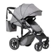 Коляска 4 в 1 (з автокріслом, Isofix) до 22кг сірий FreeON ZEN Grey Словенія 46552 - зображення 8