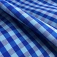 Боксеры из жаккардового хлопка в клетку Blue Vichy Check – 2XL – голубой - изображение 5