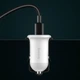 Автомобильное зарядное устройство BASEUS Grain Pro Car Charger (2USB, 4.8A). White - изображение 9