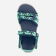 Sandały dziecięce dla dziewczynki Jack Wolfskin 2 In 1 Sandal K 4046421-1226 30 Niebieski/Zielony (4064993187984) - obraz 5