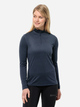 Bluza sportowa damska nierozpinana Jack Wolfskin Sky Thermal Hz W 1808951-1010 M Ciemnoniebieska (4064993858617) - obraz 1