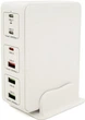 Зарядная устройство Voltronic V-818H 120W, 3USB+3Type-C White (YT31247) - изображение 2