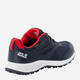 Buty sportowe chłopięce lekkie Jack Wolfskin Woodland Texapore Low K 4042162-8332 33 Ciemnoniebieski/Czerwony (4064993186819) - obraz 4