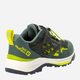 Buty sportowe chłopięce na rzepy Jack Wolfskin Villi Hiker Texapore Low K 4056831-4136 40 Zielone (4064993728965) - obraz 4