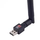 Wifi адаптер з антеною 1200 Mb, Чорний - изображение 2