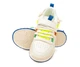Кроссовки Fashion Y2315 біло-салатові (31-37) Белый 33 - изображение 5