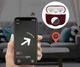 Силіконовий захисний чохол 2 в 1 для AirTag / AirPods Pro (без карабіна), винний (81827395) - зображення 6