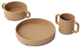 Zestaw naczyń silikonowych Everleigh & Me Children Tableware Set Rust 3 szt (5745000280162) - obraz 1