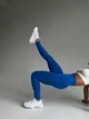 Спортивные женские леггинсы EASY с эффектом Push Up для фитнеса и йоги Бесшовные Однотонные L Синій електрик (XA011LL) - изображение 2