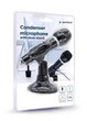 Мікрофон Gembird MIC-D-04 Black - зображення 3