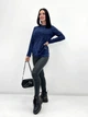 Женская кофта из ангоры-софт GF04197 цвет синий, размер 46/48 - изображение 1