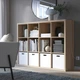 Стелаж IKEA KALLAX КАЛЛАКС, під білений дуб, 112 х 147 см, 404.099.35 - изображение 14