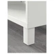 Тумба под ТВ IKEA БЕСТО, белый, 120x40x48 см, 690.612.27 - изображение 3