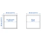 Настенный шкаф IKEA ЭКЕТ, застеклить дверь, коричневый орех, 35x35x35 см, 795.330.19 - изображение 14
