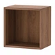 Шкаф IKEA ЭКЕТ, коричневый орех, 35x25x35 см, 305.305.74 - изображение 5