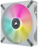 Набор вентиляторов Corsair iCUE ML140 RGB Elite Premium Dual Pack 2 шт White (CO-9050119-WW) - изображение 4