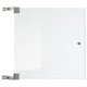 Скляні двері IKEA ЕКЕТ, прозоре скло, 31x31 см, 304.289.01 - зображення 1