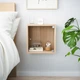 Скляні двері IKEA ЕКЕТ, прозоре скло, 31x31 см, 304.289.01 - зображення 4