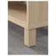 Тумба под ТВ IKEA БЕСТО, имитация беленого дуба, 120x40x48 см, 090.612.30 - изображение 3