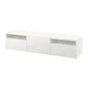 Тумба под ТВ IKEA БЕСТО, белый, Лаппвикен белый, 180x42x39 см, 493.284.02 - изображение 1