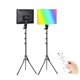 Прожектор для фотозйомки RGB PM-26 зі штативом та пультом - зображення 9