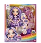 Лялька Rainbow High Violet Slime Kit & Pet - Рейнбоу Хай Вайолет (фіолетовий) з набором слизу та Вихованцем (503422) - зображення 12