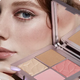 Палітра для обличчя з бронзатором, рум'янами, хайлайтер Kiko Milano Days In Bloom Soft Touch Face Palette - изображение 5