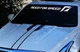 Наклейка на лобовое стекло ARB 3D TUNING STUDIO Скорость Need for speed 800х75х0.70ммм - изображение 4