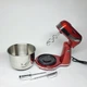 Планетарный миксер - тестомес Luxis XL-13406 PRO STEEL Red - изображение 9