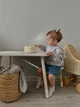 Іменне м'яке зайченя Little BU сіре 28 см HeyBaby - изображение 6